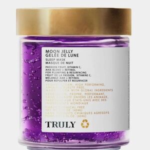 TRULY Moon Jelly Purple Sleep Mask nwt passion fruit retinol
